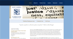 Desktop Screenshot of candell-law.com